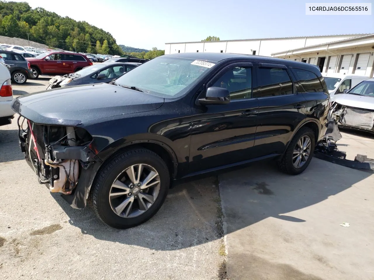 2013 Dodge Durango Sxt VIN: 1C4RDJAG6DC565516 Lot: 70208374