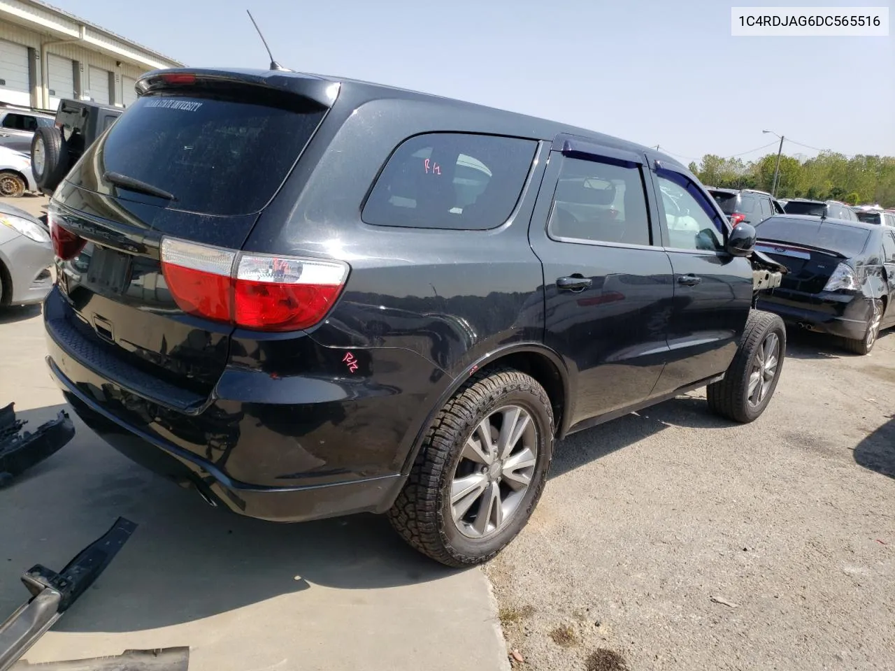 2013 Dodge Durango Sxt VIN: 1C4RDJAG6DC565516 Lot: 70208374