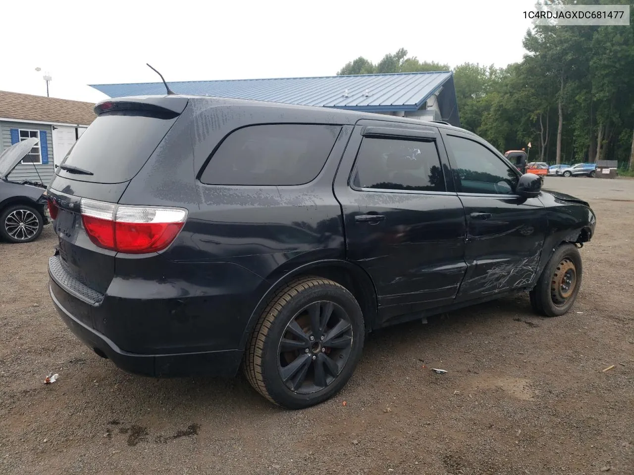 2013 Dodge Durango Sxt VIN: 1C4RDJAGXDC681477 Lot: 70450444