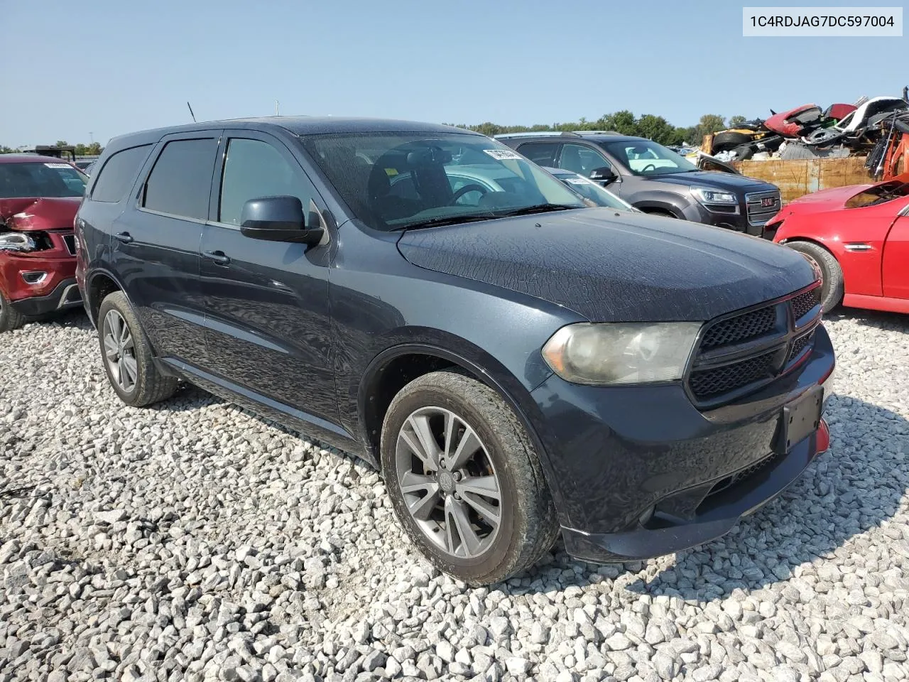 1C4RDJAG7DC597004 2013 Dodge Durango Sxt