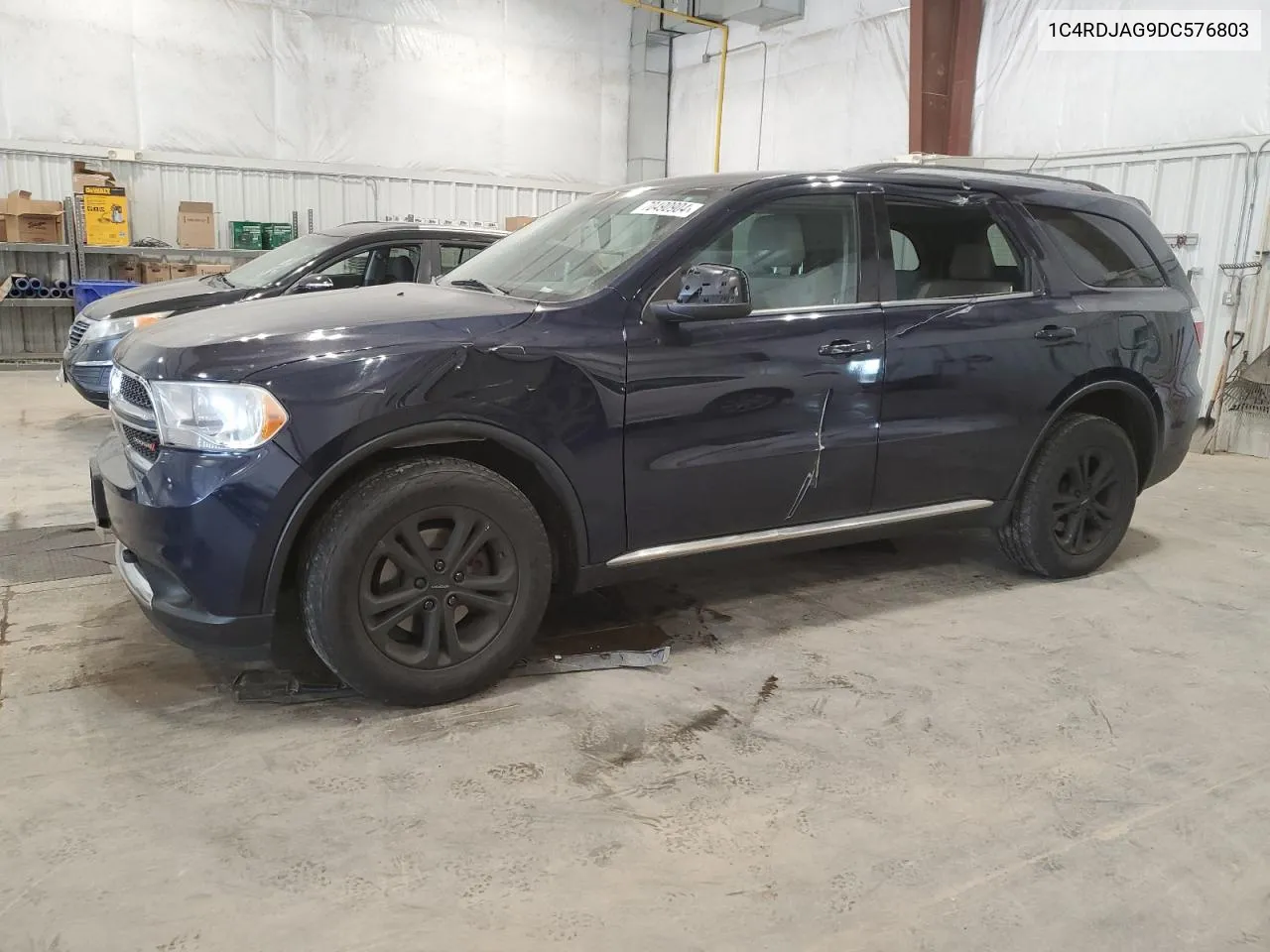 2013 Dodge Durango Sxt VIN: 1C4RDJAG9DC576803 Lot: 70490904