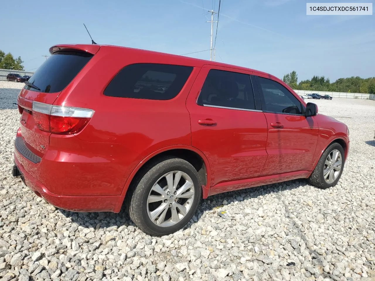 2013 Dodge Durango R/T VIN: 1C4SDJCTXDC561741 Lot: 71046914