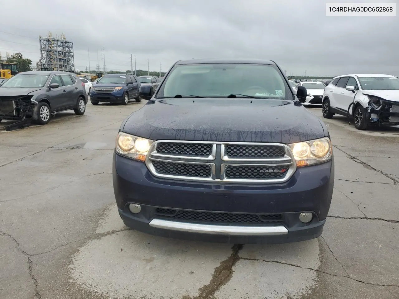 2013 Dodge Durango Sxt VIN: 1C4RDHAG0DC652868 Lot: 71165974