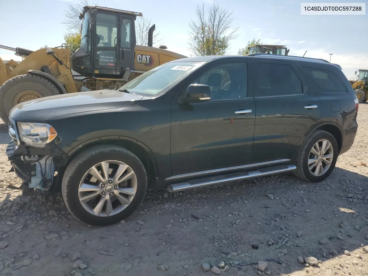 2013 Dodge Durango Crew VIN: 1C4SDJDT0DC597288 Lot: 71800434