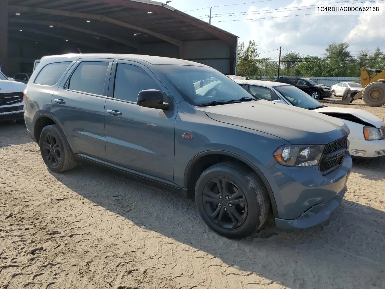 2013 Dodge Durango Sxt VIN: 1C4RDHAG0DC662168 Lot: 71924644