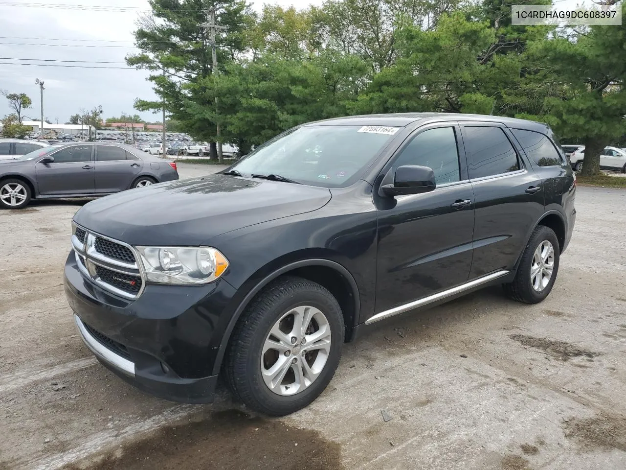 2013 Dodge Durango Sxt VIN: 1C4RDHAG9DC608397 Lot: 72093164