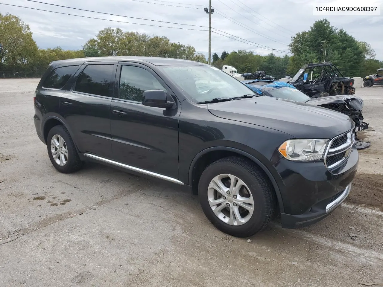 2013 Dodge Durango Sxt VIN: 1C4RDHAG9DC608397 Lot: 72093164