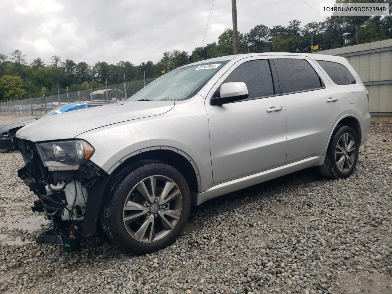 2013 Dodge Durango Sxt VIN: 1C4RDHAG9DC571948 Lot: 72140944