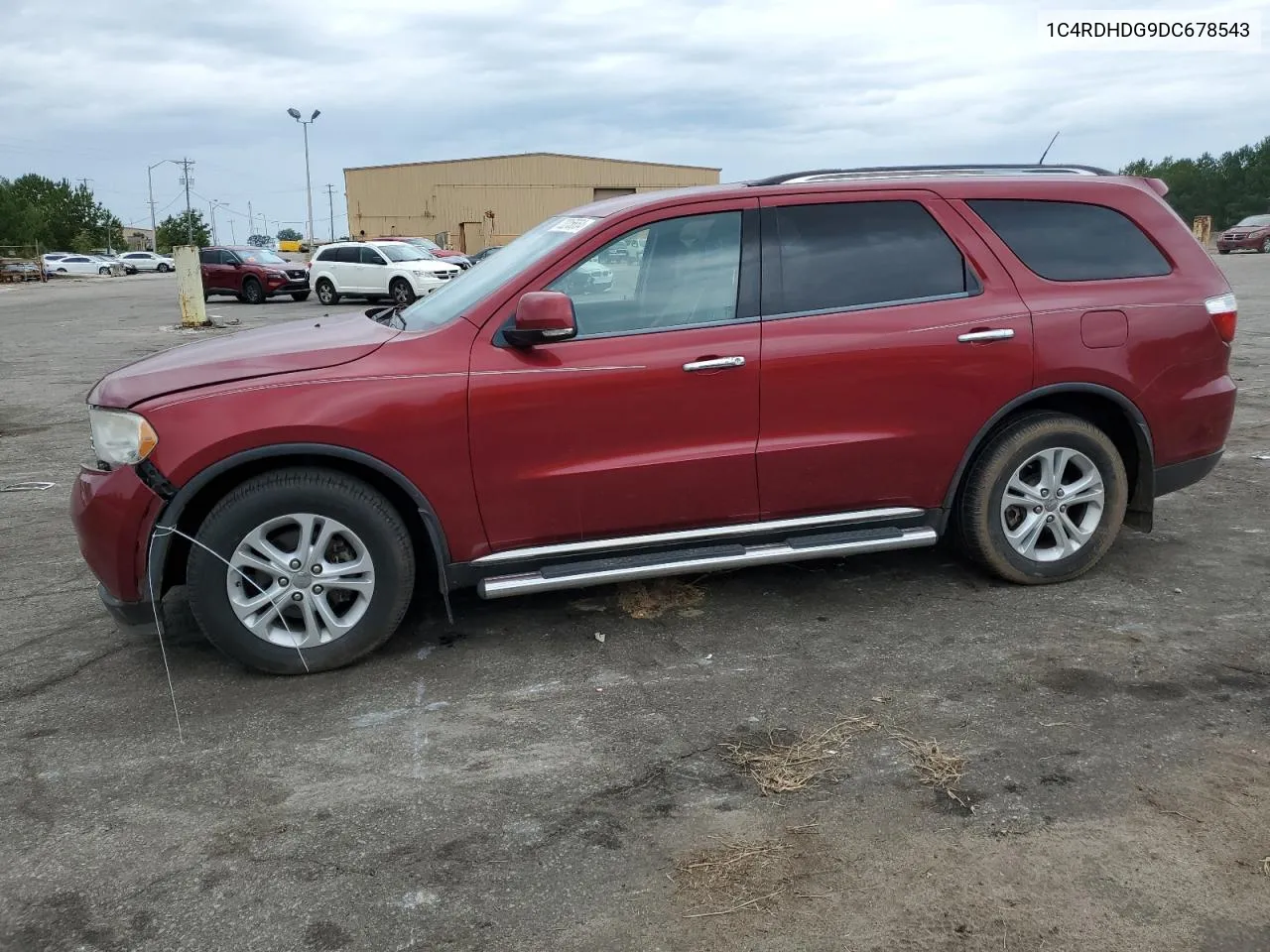 2013 Dodge Durango Crew VIN: 1C4RDHDG9DC678543 Lot: 72215654