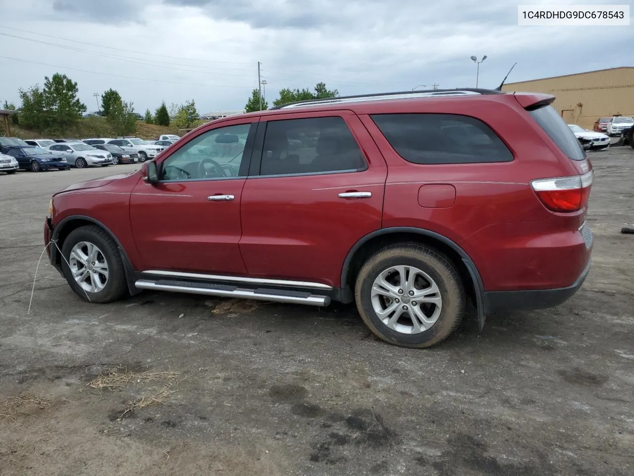 2013 Dodge Durango Crew VIN: 1C4RDHDG9DC678543 Lot: 72215654