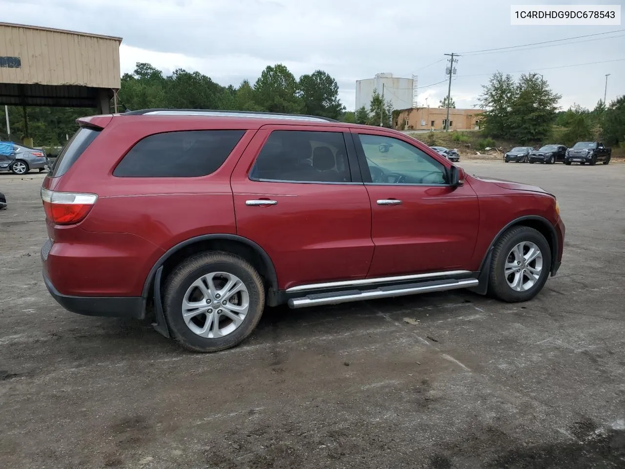 2013 Dodge Durango Crew VIN: 1C4RDHDG9DC678543 Lot: 72215654