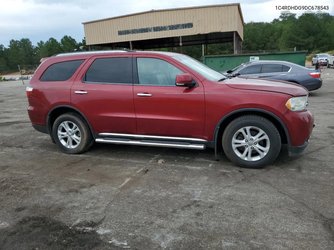 2013 Dodge Durango Crew VIN: 1C4RDHDG9DC678543 Lot: 72215654