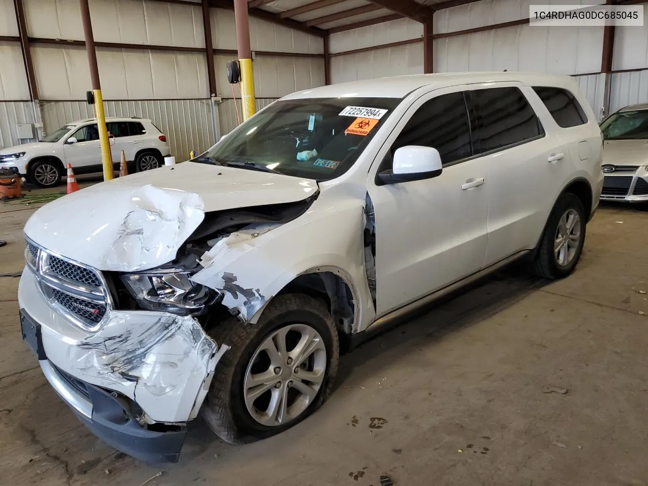 1C4RDHAG0DC685045 2013 Dodge Durango Sxt