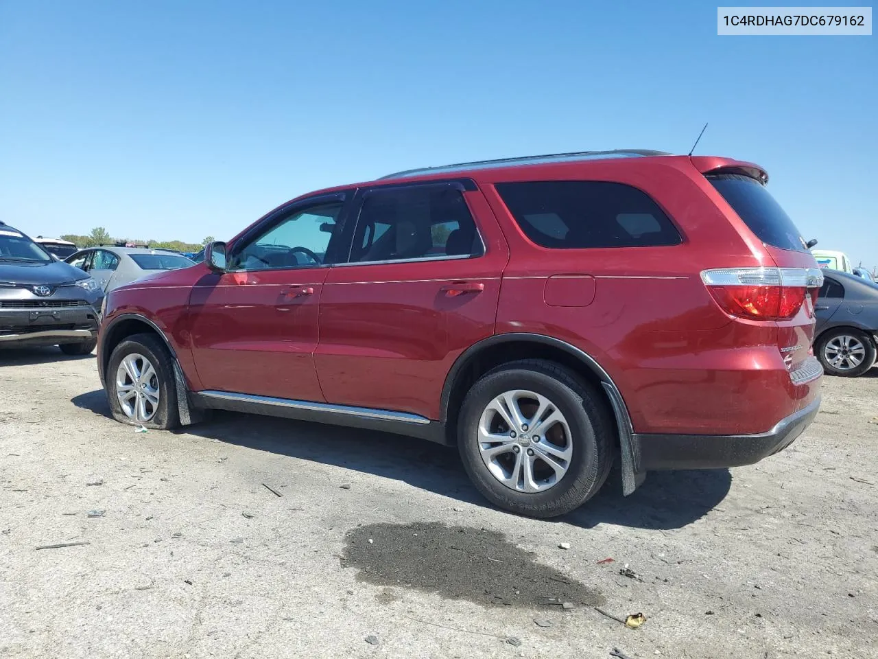 2013 Dodge Durango Sxt VIN: 1C4RDHAG7DC679162 Lot: 72451964