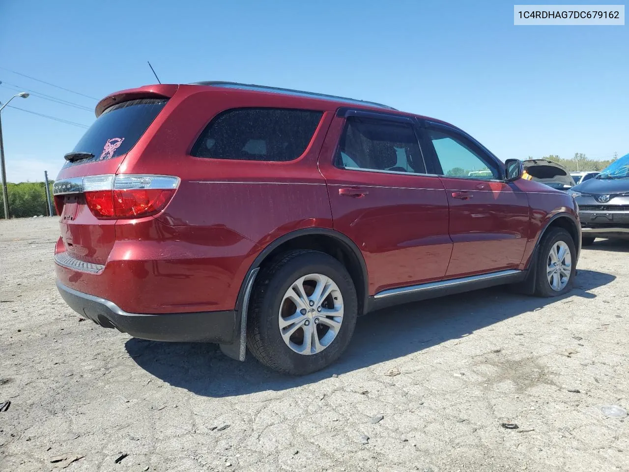 2013 Dodge Durango Sxt VIN: 1C4RDHAG7DC679162 Lot: 72451964