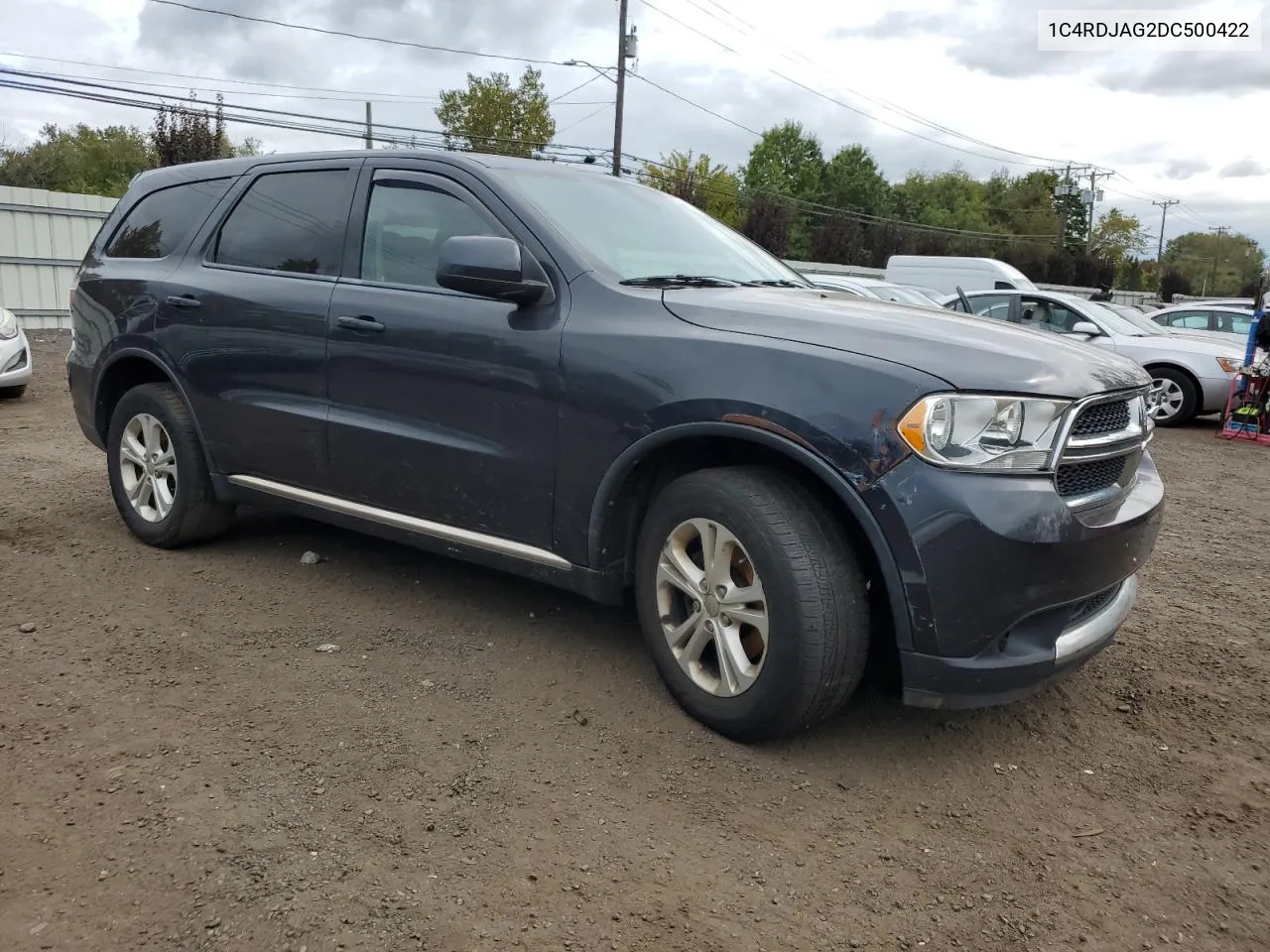 2013 Dodge Durango Sxt VIN: 1C4RDJAG2DC500422 Lot: 72454294