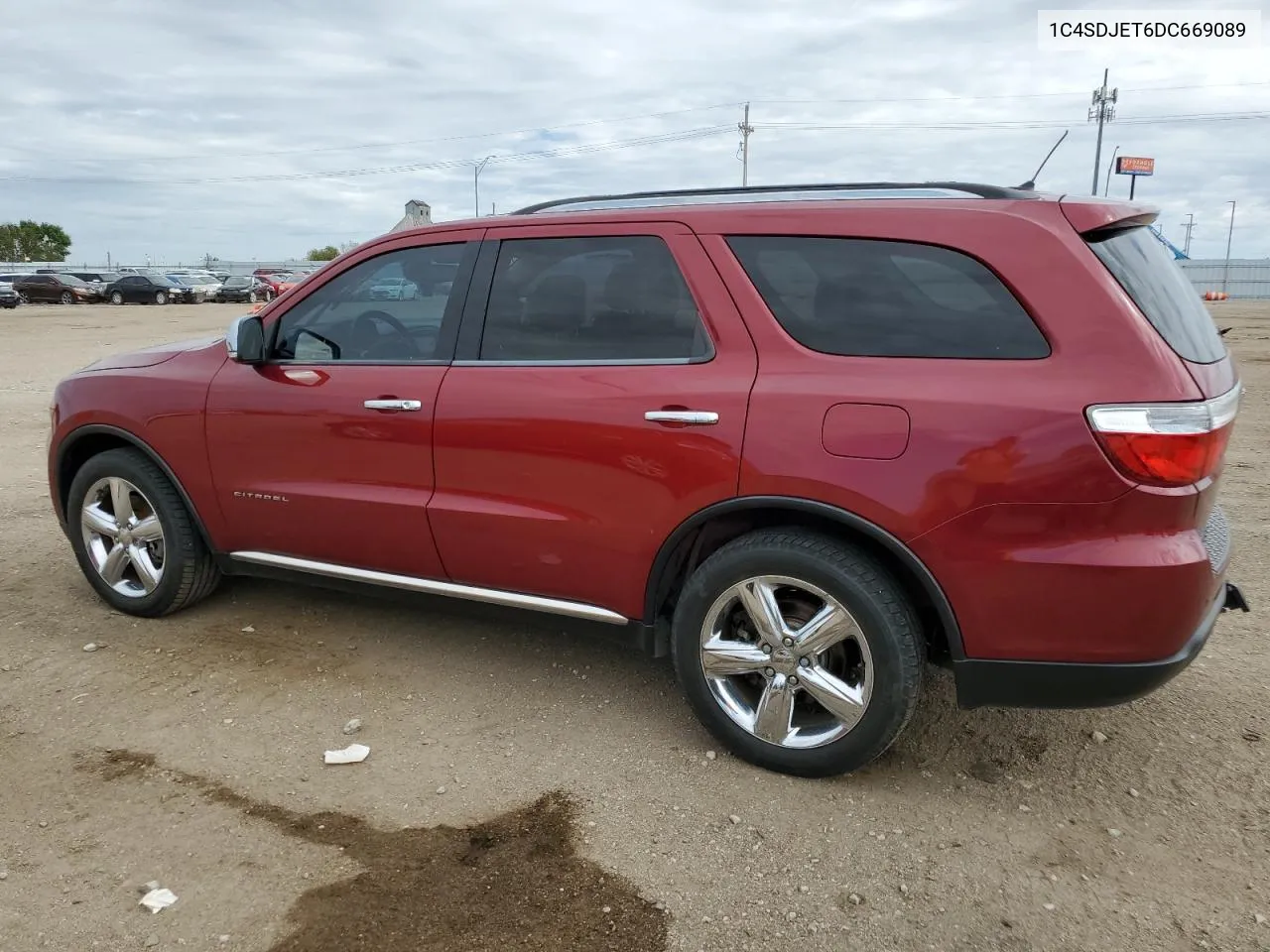 1C4SDJET6DC669089 2013 Dodge Durango Citadel