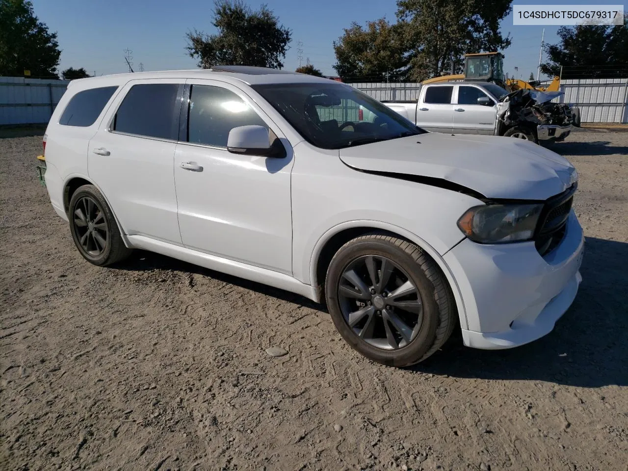 1C4SDHCT5DC679317 2013 Dodge Durango R/T