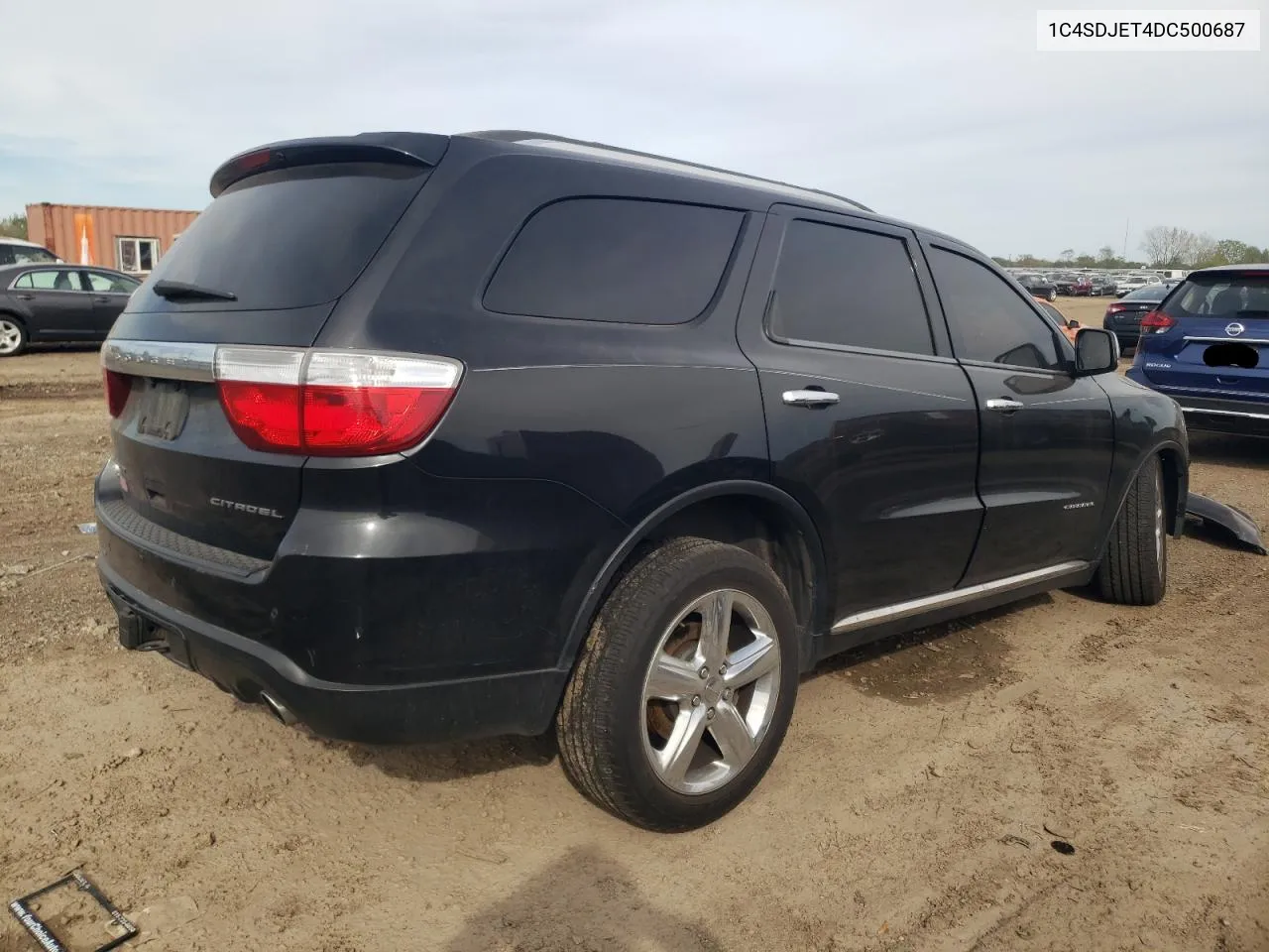 2013 Dodge Durango Citadel VIN: 1C4SDJET4DC500687 Lot: 72964684