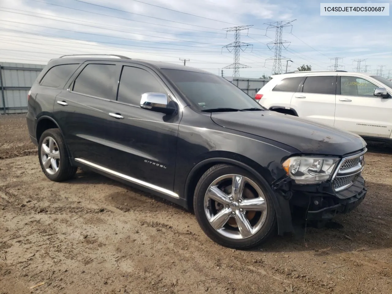 1C4SDJET4DC500687 2013 Dodge Durango Citadel