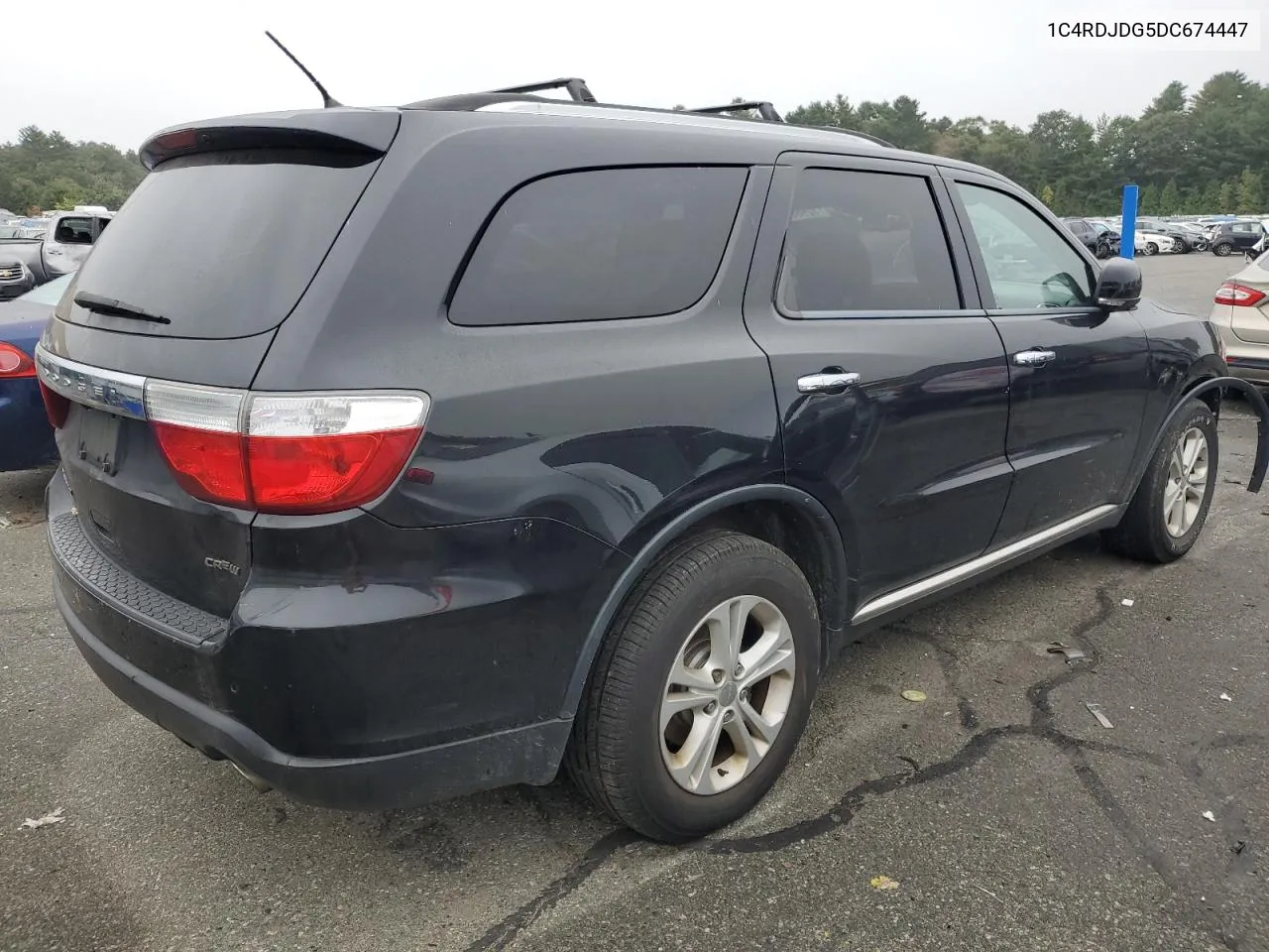 2013 Dodge Durango Crew VIN: 1C4RDJDG5DC674447 Lot: 72986864