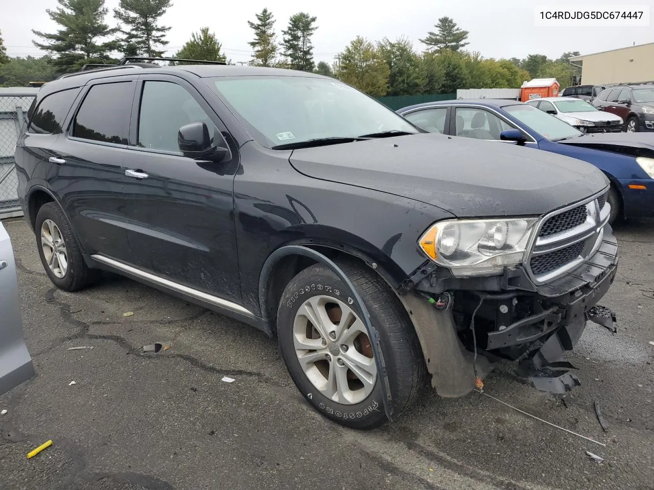 2013 Dodge Durango Crew VIN: 1C4RDJDG5DC674447 Lot: 72986864