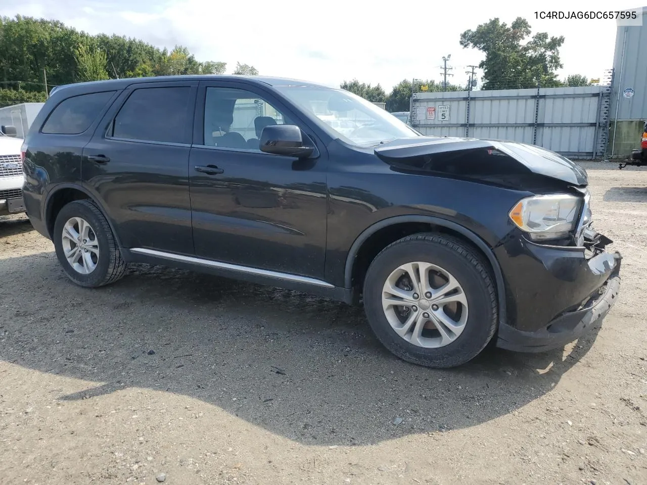 2013 Dodge Durango Sxt VIN: 1C4RDJAG6DC657595 Lot: 72992204