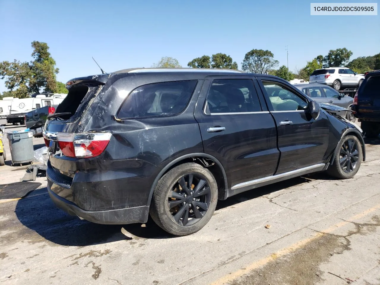 2013 Dodge Durango Crew VIN: 1C4RDJDG2DC509505 Lot: 72999824