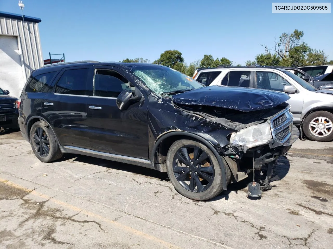 2013 Dodge Durango Crew VIN: 1C4RDJDG2DC509505 Lot: 72999824