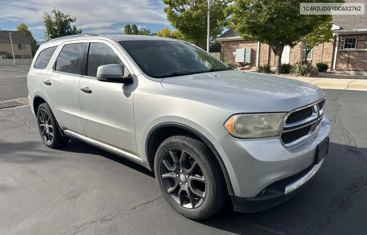 2013 Dodge Durango Crew VIN: 1C4RDJDG1DC632762 Lot: 73057484