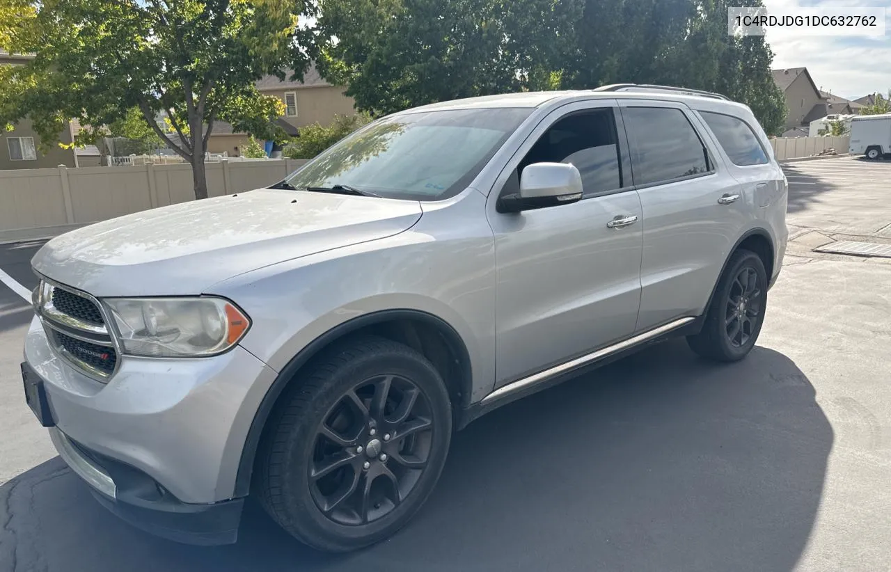 2013 Dodge Durango Crew VIN: 1C4RDJDG1DC632762 Lot: 73057484