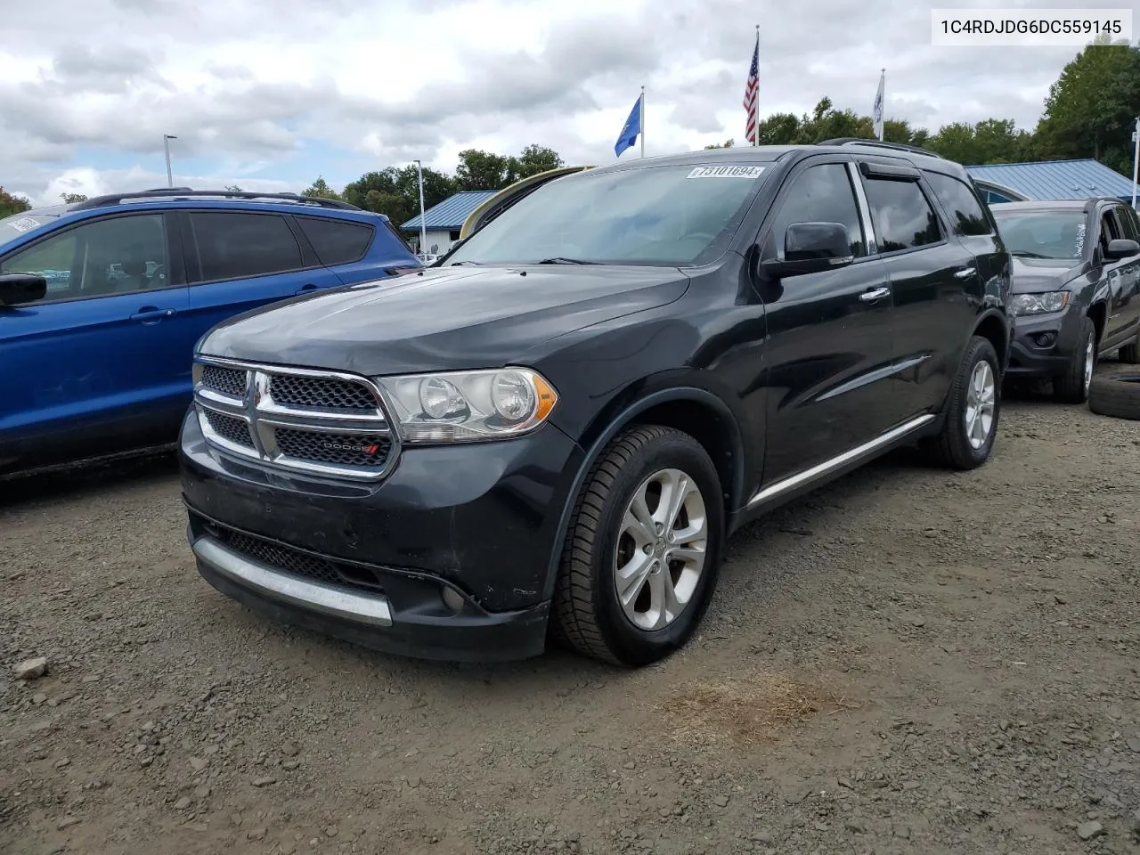 2013 Dodge Durango Crew VIN: 1C4RDJDG6DC559145 Lot: 73101694