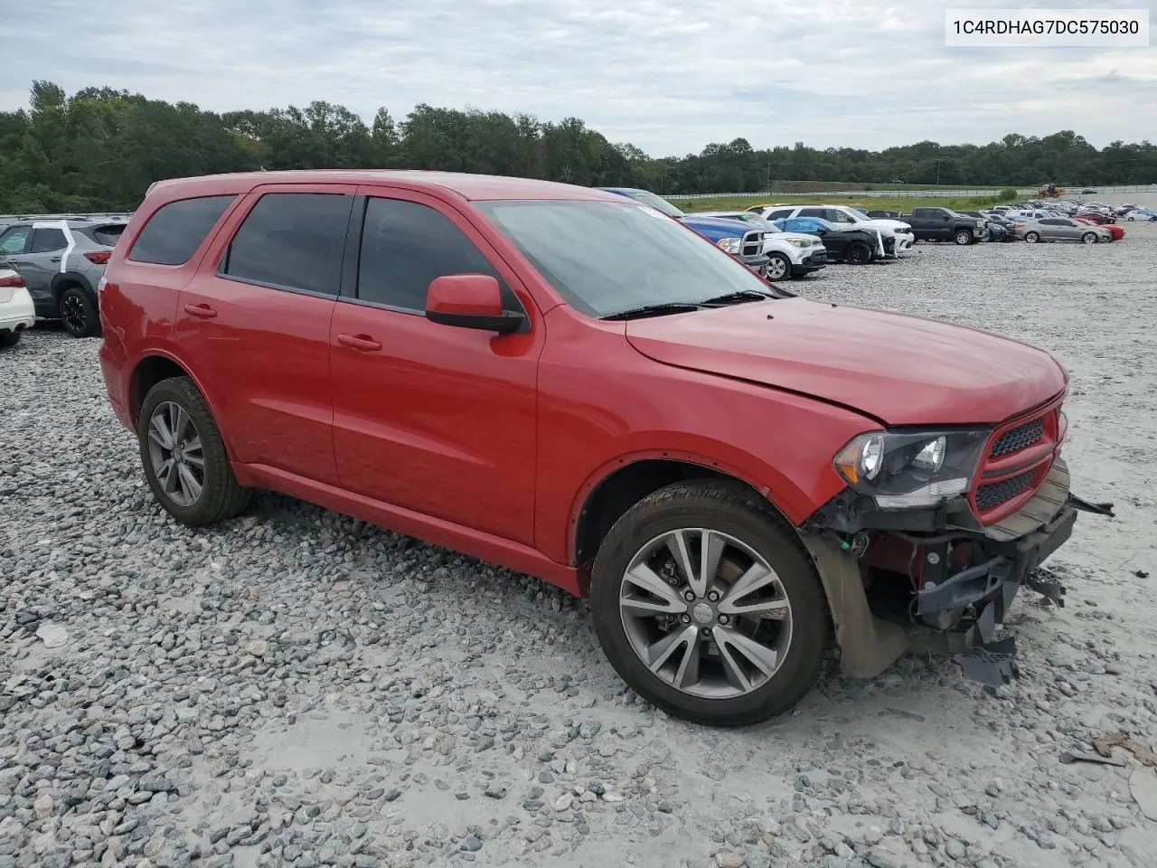 2013 Dodge Durango Sxt VIN: 1C4RDHAG7DC575030 Lot: 73171944