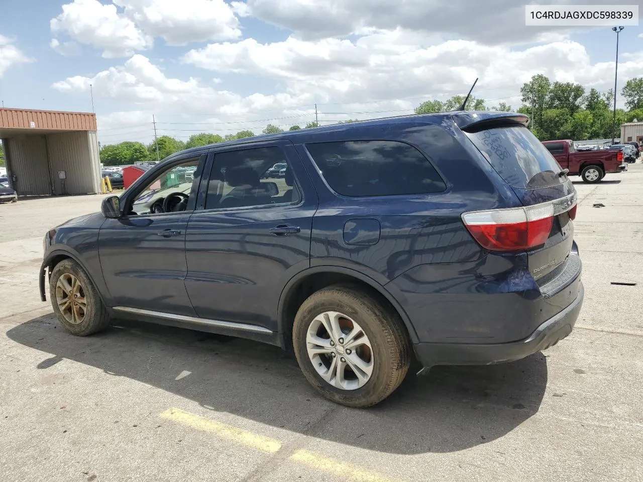 2013 Dodge Durango Sxt VIN: 1C4RDJAGXDC598339 Lot: 73214764