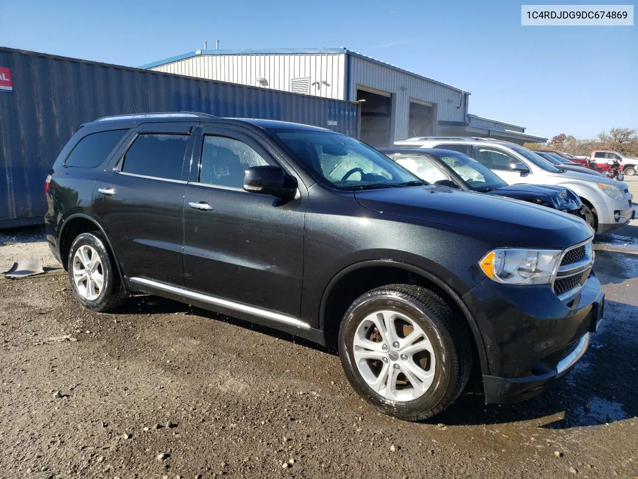 2013 Dodge Durango Crew VIN: 1C4RDJDG9DC674869 Lot: 73519904