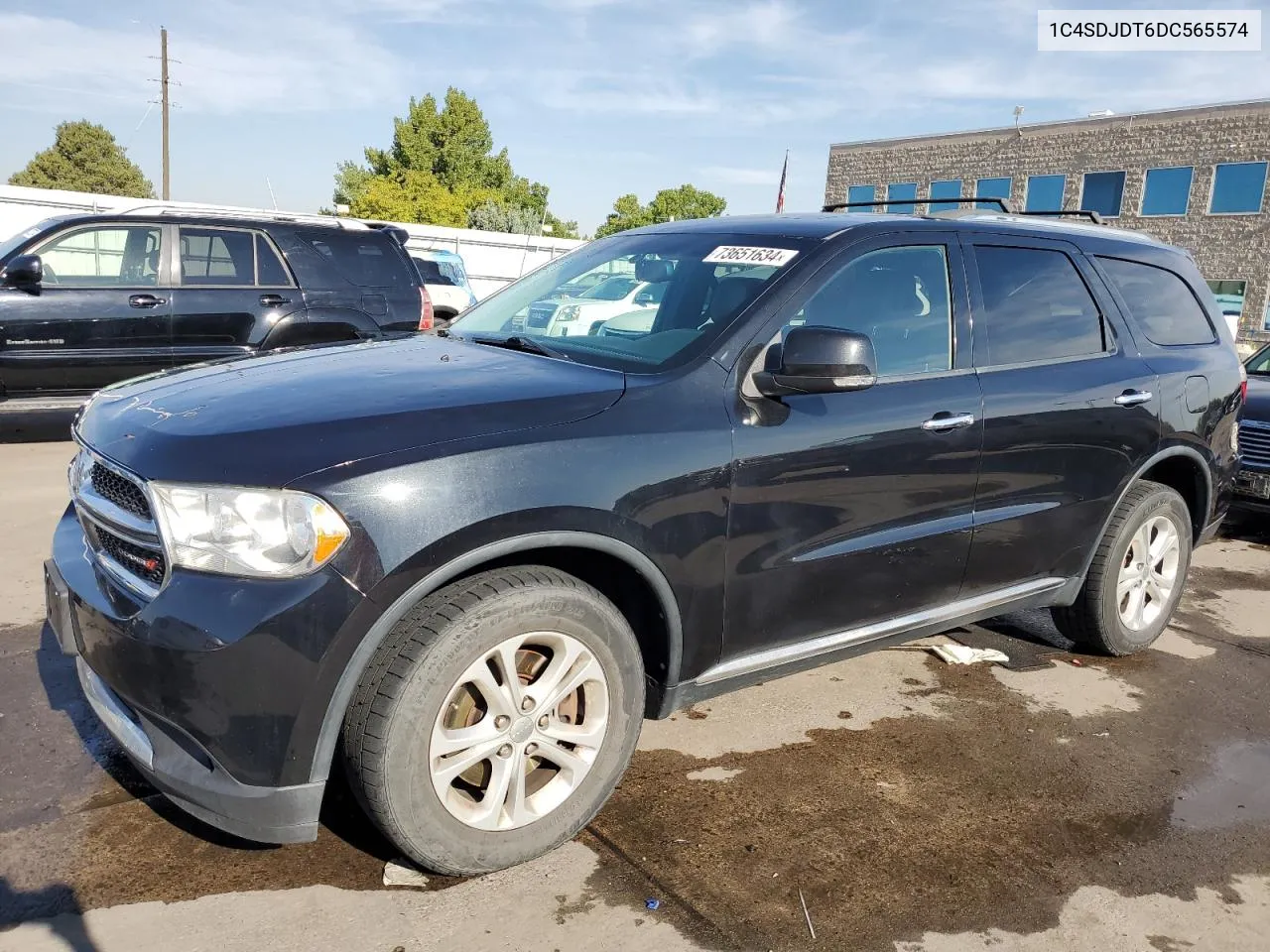 2013 Dodge Durango Crew VIN: 1C4SDJDT6DC565574 Lot: 73651634