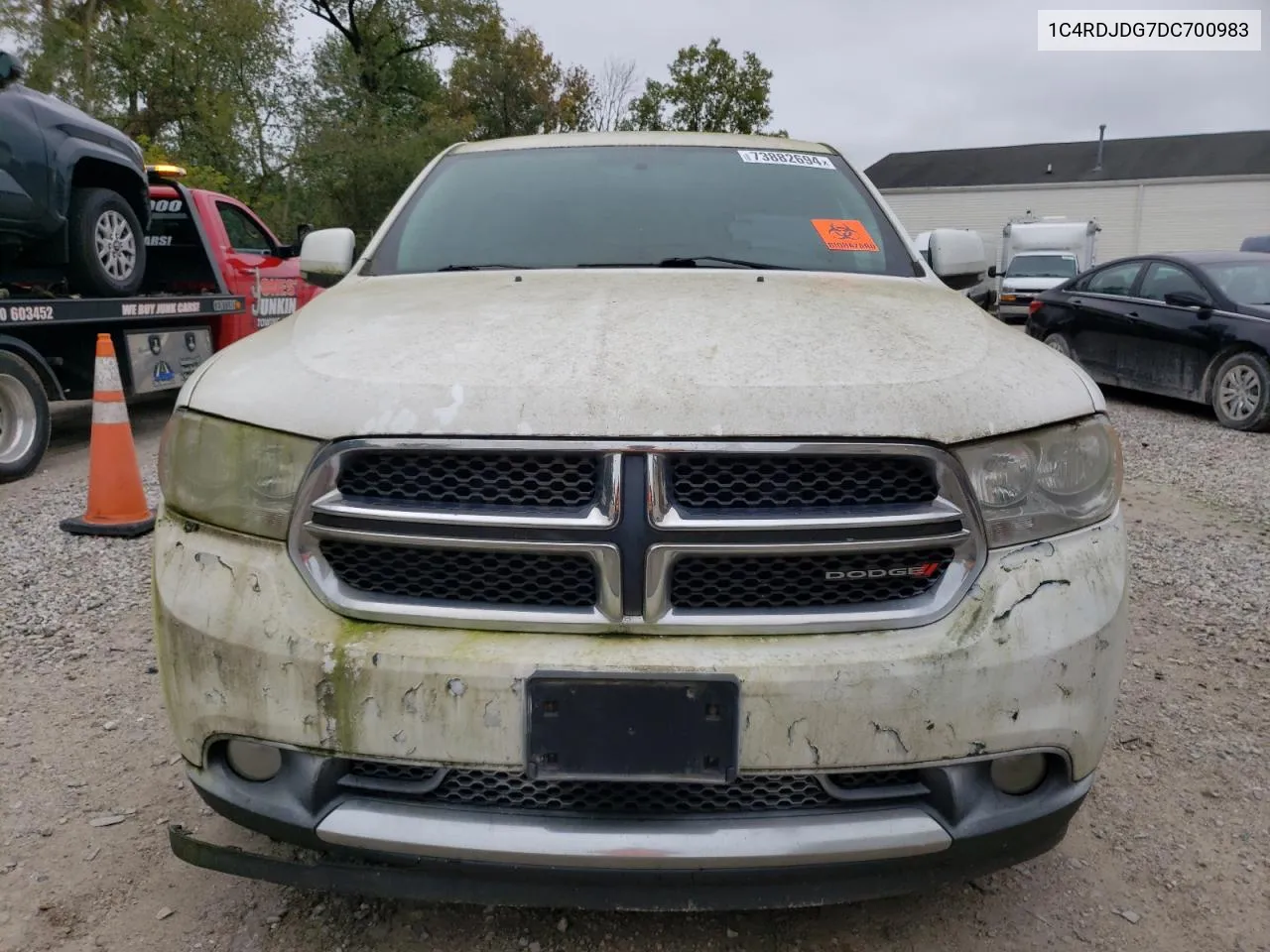 2013 Dodge Durango Crew VIN: 1C4RDJDG7DC700983 Lot: 73882694