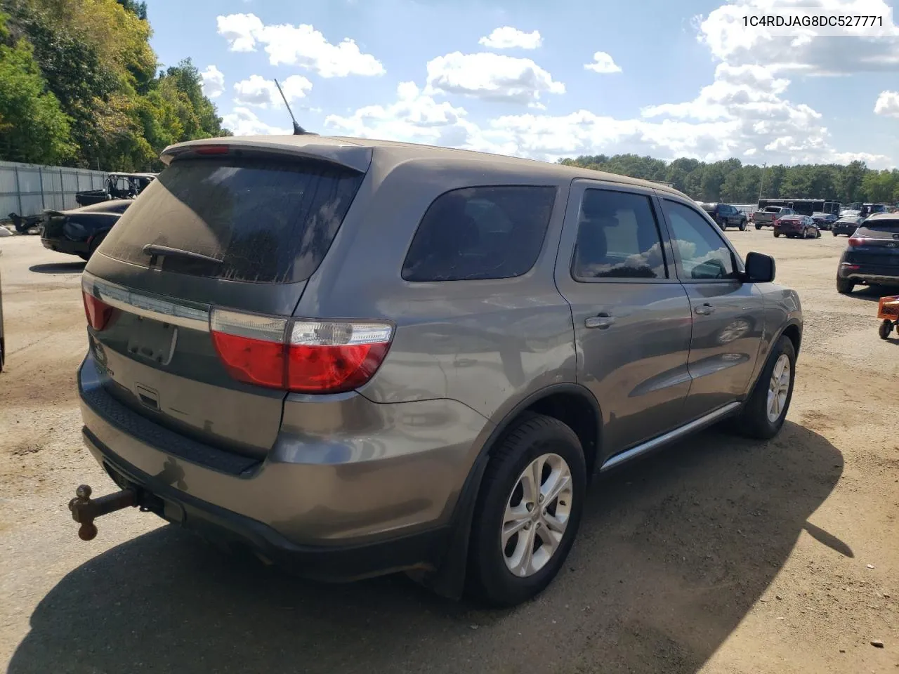 2013 Dodge Durango Sxt VIN: 1C4RDJAG8DC527771 Lot: 74004294