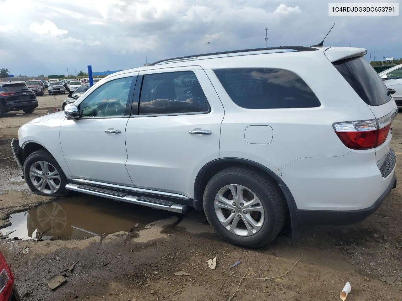 2013 Dodge Durango Crew VIN: 1C4RDJDG3DC653791 Lot: 74050794