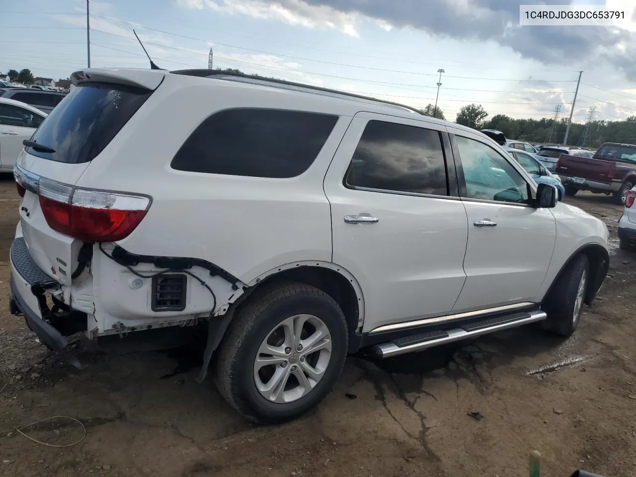 2013 Dodge Durango Crew VIN: 1C4RDJDG3DC653791 Lot: 74050794