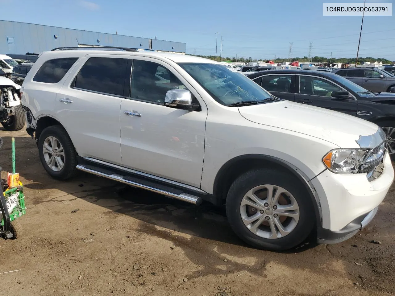 2013 Dodge Durango Crew VIN: 1C4RDJDG3DC653791 Lot: 74050794