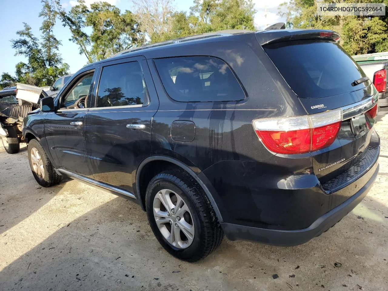 2013 Dodge Durango Crew VIN: 1C4RDHDG7DC592664 Lot: 74083804