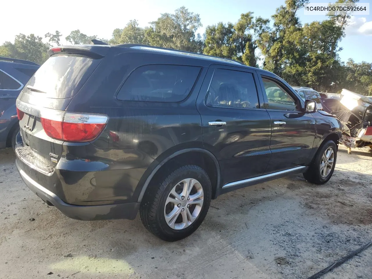 2013 Dodge Durango Crew VIN: 1C4RDHDG7DC592664 Lot: 74083804