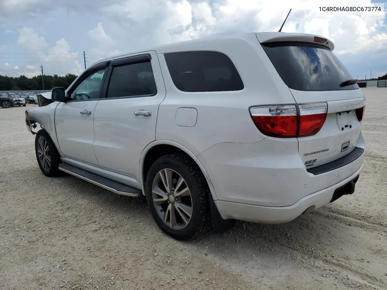 2013 Dodge Durango Sxt VIN: 1C4RDHAG8DC673774 Lot: 74201624