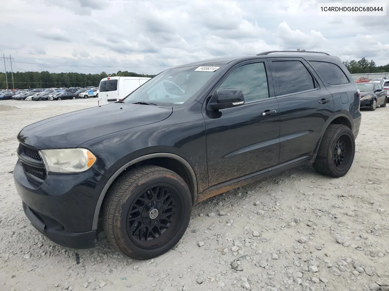 2013 Dodge Durango Crew VIN: 1C4RDHDG6DC680444 Lot: 74558314