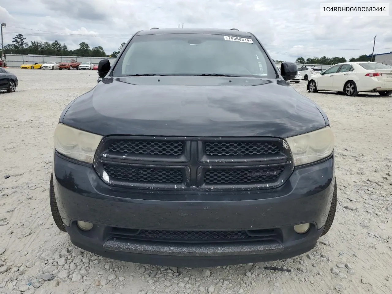 2013 Dodge Durango Crew VIN: 1C4RDHDG6DC680444 Lot: 74558314