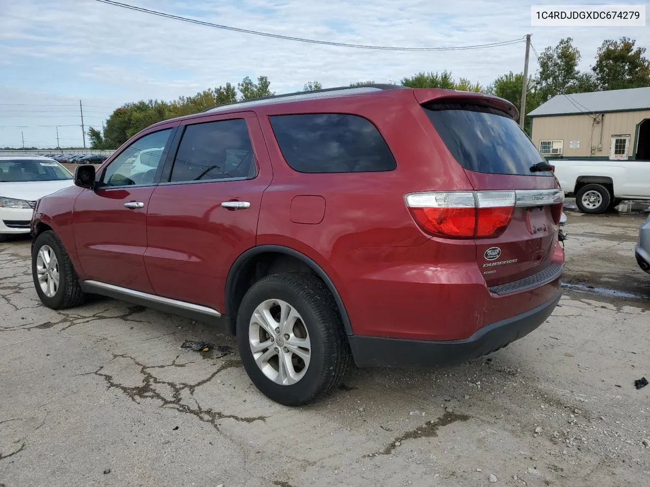 2013 Dodge Durango Crew VIN: 1C4RDJDGXDC674279 Lot: 74682114