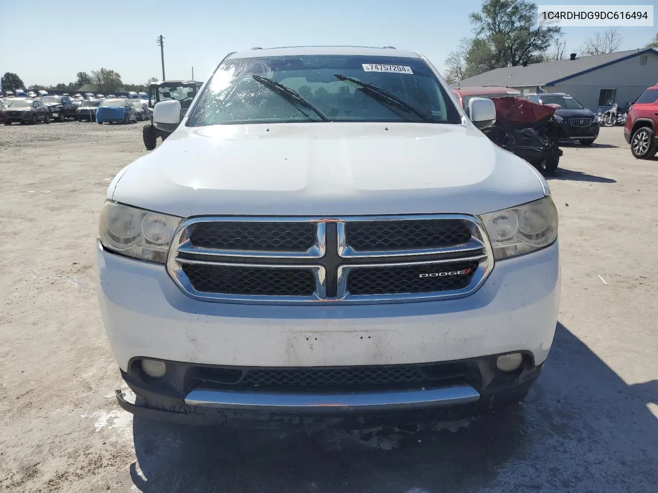 2013 Dodge Durango Crew VIN: 1C4RDHDG9DC616494 Lot: 74757204