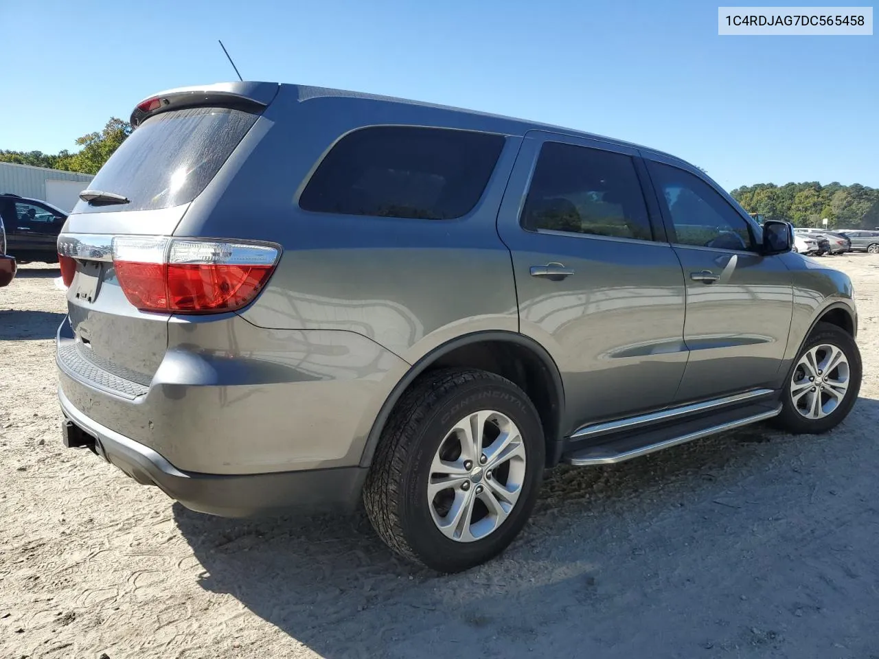 2013 Dodge Durango Sxt VIN: 1C4RDJAG7DC565458 Lot: 74781404