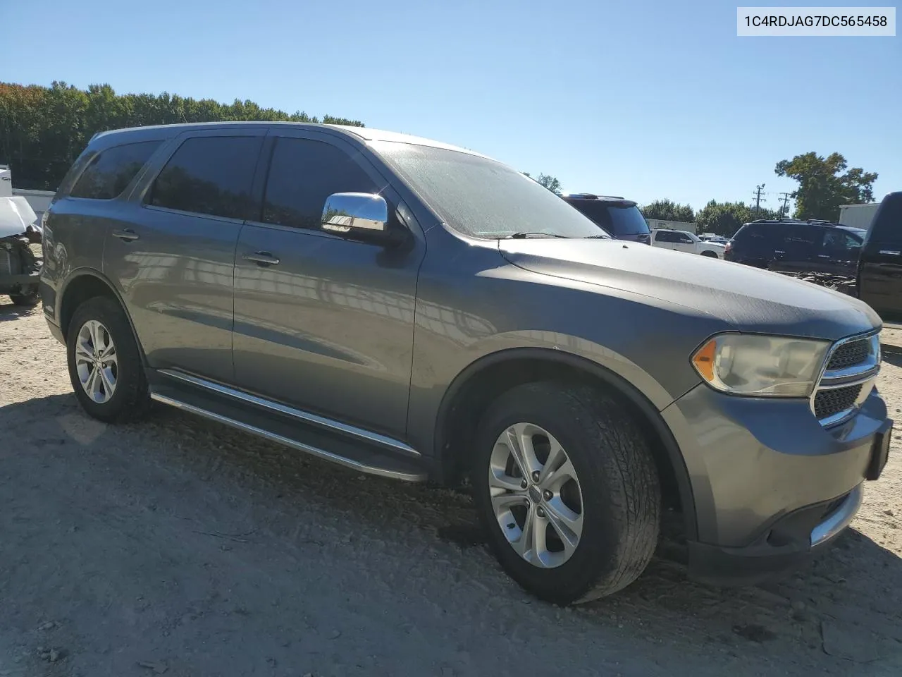 2013 Dodge Durango Sxt VIN: 1C4RDJAG7DC565458 Lot: 74781404